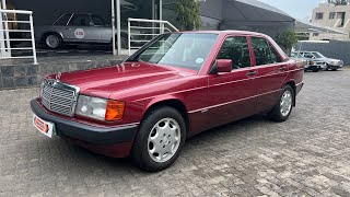 1993 Mercedes Benz W201 190E for sale at German Autohaus Classics in Bryanston 🇿🇦 [upl. by Nytram825]