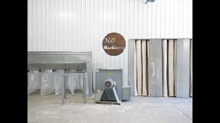 2007 DANTHERMDISANEDERMAN 20 HP DUST COLLECTOR 9000 CFM [upl. by Ycul228]