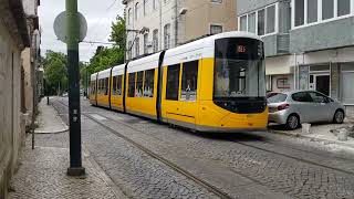 Lisbon Trams 601 on Line 15E Lisbon on 160524 [upl. by Dich]