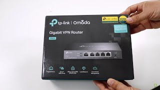 TP Link Omada Gigabit VPN Router Küçük Ama Çok Becerikli [upl. by Yenttirb]