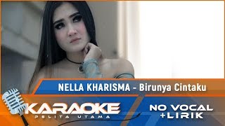 Karaoke Version BIRUNYA CINTAKU  Nella Kharisma  Karaoke Lagu Remix Nostalgia  no vocal [upl. by Nosreffej]