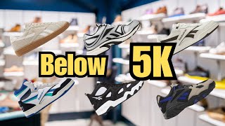 SNEAKERS BELOW 5K  REEBOK SM MEGAMALL STOCK UPDATE [upl. by Ankney]