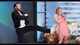 CHRIS EVANS VE ELIZABETH OLSEN DANS YARIÅžMASI  ELLEN SHOW  TÃœRKÃ‡E ALTYAZI [upl. by Eek763]