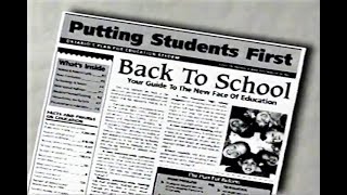 School System Changes  Ontario Government Canada Commercial Ad 1997 [upl. by Euqinay]