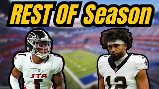 Chris Olave or Darnell Mooney Who is the MUST HAVE WR in Fantasy Football Week 9 amp REST of SEASON [upl. by Nylg]