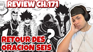 Retour des ORACION SEIS  Lhomme Masqué  Review Fairy Tail 100 Years Quest Ch171 [upl. by Yevrah106]