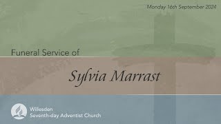 Celebration of the Life of Sylvia Marrast [upl. by Ennovyahs]