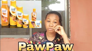 PawPaw lotion and face cream review does this really works [upl. by Raleigh827]