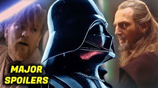 OBIWAN KENOBI Leaks Reveal Whether QuiGon Returns Darth Vader Battle And The Ending [upl. by Alisan]