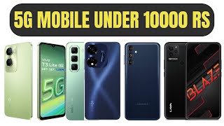 Top 5 Best 5G Mobile Phones Under ₹10000 in 2024  Affordable amp High Performance [upl. by Freiman]