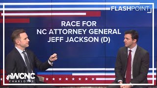 Jeff Jackson candidate for NC attorney general talks priorities on Flashpoint [upl. by Nievelt]