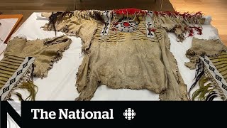 UK museum returns sacred regalia artifacts to Alberta First Nation [upl. by Ahsikyt]