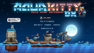 Aqua Kitty  Milk Mine Defender DX Gameplay PSVITA [upl. by Ahsek]