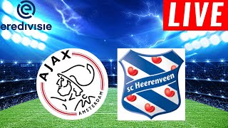 Ajax vs Heerenveen Live Score  Netherlands Eredivisie 2024  Full Match Streaming [upl. by Silda168]