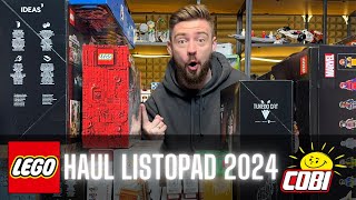 LEGO ➡️ HAUL LISTOPAD 2024 ⬅️ COBI [upl. by Sorcim]