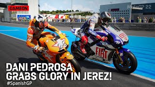 Motogp Legends  Dani Pedrosa  Grabs Glory in Jerez  spanishGP [upl. by Byrann]