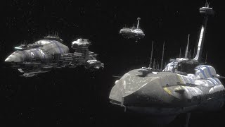 The CIS Fleet Arrives  Star Wars Fan Animation [upl. by Harikahs]