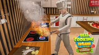 Real Cooking Game 3D  Virtual Kitchen Chef Android GamePlay Trailer [upl. by Fauver51]