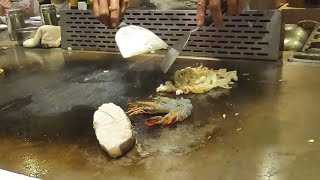 Enjoy an AFFORDABLE Teppanyaki Restaurant in Taiwan  professional cooking show [upl. by Annissa]