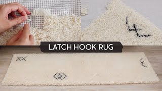 Making a Latch Hook Rug [upl. by Ennaej]