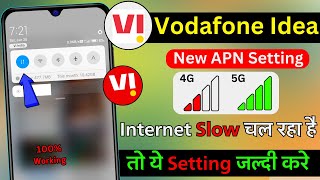 How To Increase Vodafone 4G Speed  vi apn settings for fast internet  Vi 4G New APN 2024 [upl. by Sholeen]