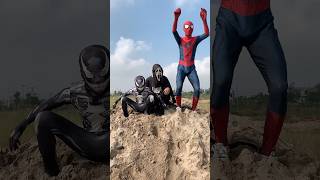 when venom challenges spiderman and death by mistake venomdeath spiderman funny games [upl. by Bald]