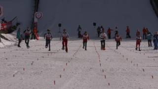 Giochi Mondiali Invernali Austria 2017 SNOWSHOEING 100M FINAL MEN  Team Italia [upl. by Millwater]