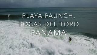 Playa Paunch Surfers Bocas del Toro Panama [upl. by Atinej]