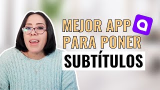 📱La MEJOR APP para agregar SUBTÍTULOS a tus videos CAPTIONS  TUTORIAL en español [upl. by Eylk404]