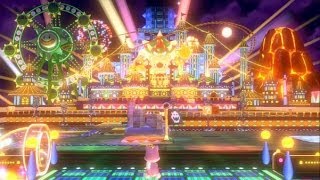 Super Mario 3D World 100 Walkthrough Part 19  World 8 81 82 83 Green Stars amp Stamps [upl. by Hershel100]