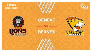 U18 National  Day 11 GENEVE vs BERNEX [upl. by Bourke]