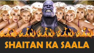 🔥🔥 Thanos Dancing on Bala Bala Song 😈 Avengers Dance 🔥 Shaitan Ka Sala Saala 🔥 Remix Challenge 🔥 [upl. by Ynattir]