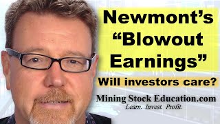 Newmont Likely to Announce “Blowout” Quarterly Earnings Next Week says Pro Investor David Erfle [upl. by Nosrac405]