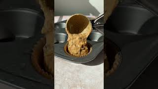 Healthy Peanut Butter Banana Muffins dairy free  gluten free [upl. by Orpheus]