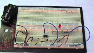 Low Battery Indicator Circuit ECE 285 [upl. by Ahsael]