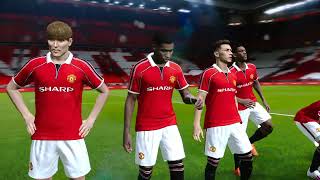 PES 21 GAMEPLAY MAN UTD VS ATLETICO MADRID  OLD TRAFFORD [upl. by Iives]