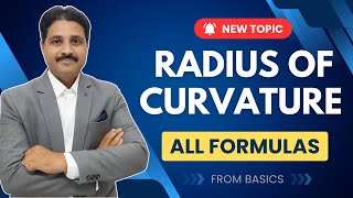 RADIUS OF CURVATURE ALL FORMULAS  DIFFERENTIAL CALCULUS TIKLESACADEMY [upl. by Eislel]