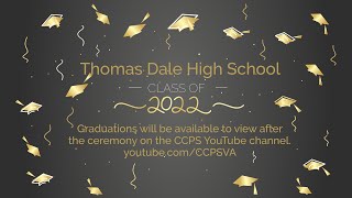 Thomas Dale High School 2022 Graduation [upl. by Atews821]