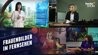 60 Jahre Frauen im ZDF Wie lange noch bis zur Gleichberechtigung  heuteshow [upl. by Ahtilat]