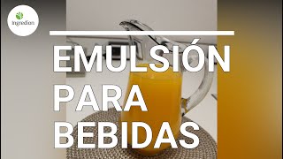 Emulsión para bebidas  Innovation Cooking Club [upl. by Kristo]