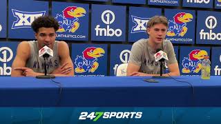 Johnny Furphy and Kevin McCullar look ahead to Big 12 play [upl. by Hartley142]