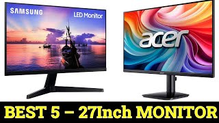 Top 5 Best 27 Inch Monitor of 2024 [upl. by Nette956]