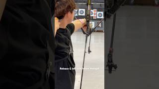 미국에서 양궁하기 Archery in US Release amp left arm follow through [upl. by Moffat]