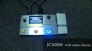 Mooer GE200 metal patches test [upl. by Janyte]