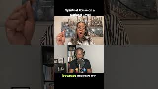 SPIRITUAL Abuse on a National Scale religiousabuse podcastclips [upl. by Yllus688]