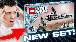 2024 LEGO Star Wars SITH INFILTRATOR BOX IMAGE So Close [upl. by Olvan]