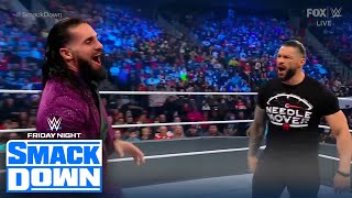 Seth Rollins gets in Roman Reigns’ head one day before Royal Rumble  FNS  WWE on FOX [upl. by Surbeck79]