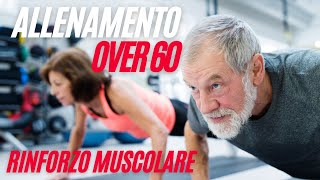 Allenamento per principianti e gli OVER 60  Rinforzo Muscolare [upl. by Wehttam]