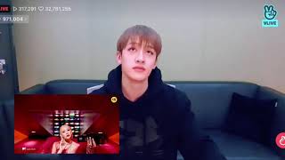 Bang chan reacts to lover like meCL [upl. by Etnohc806]