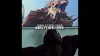 Mega Kaiju Vs Cloverfield  BATTLE edit shorts [upl. by Nellek506]